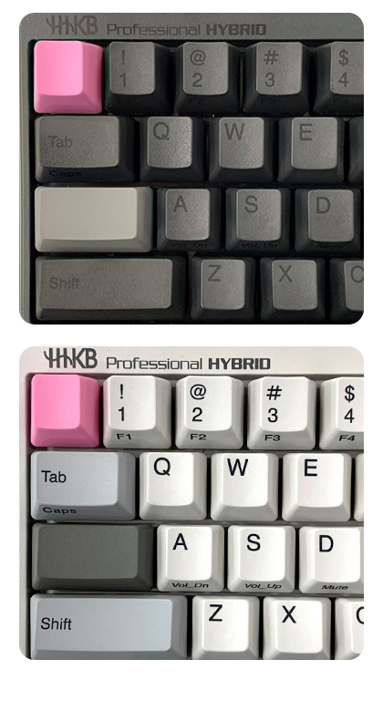 HHKB　キートップセット（英語配列／墨／無刻印）