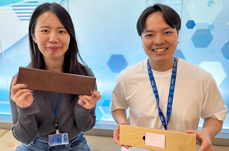 フレッシュコンビの丸本さんと木城さん