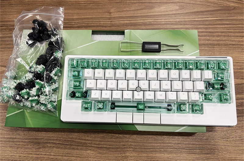 緑カスタマイズのHHKB Studio