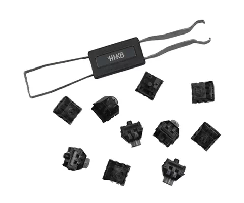 HHKB Studioの交換用リニアスイッチとキープラー