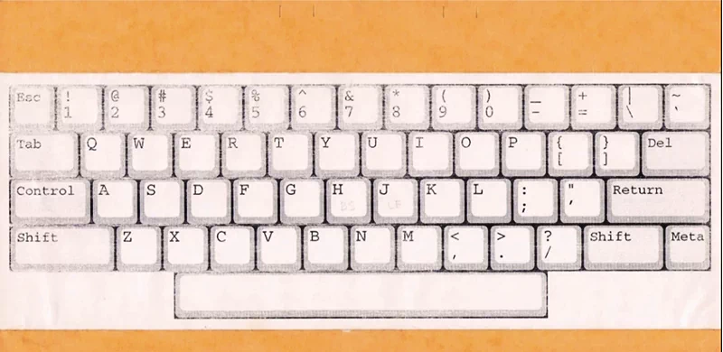Alephキーボード（和田先生考案のHHKB初期配列案）