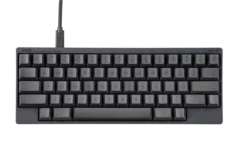 USBケーブル接続しているClassic Type-S