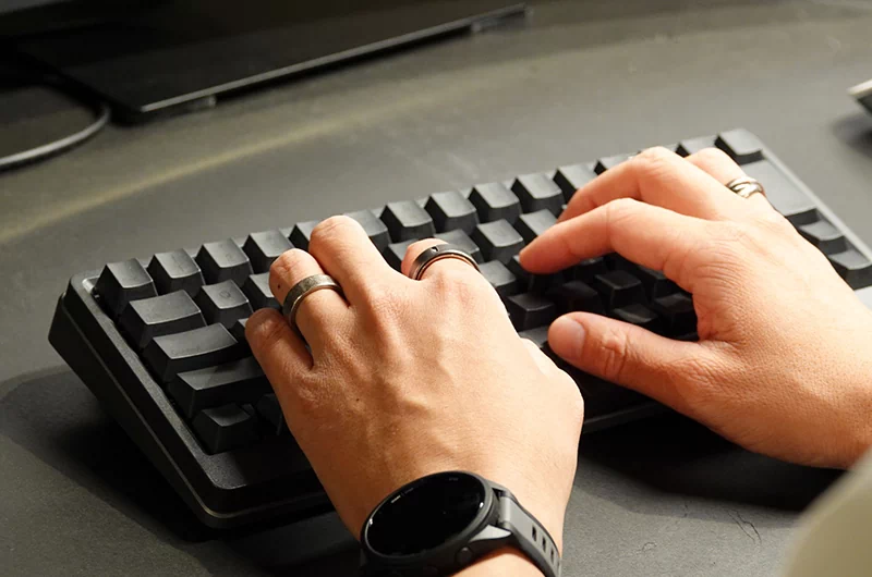 HHKB Studio 墨モデルで入力