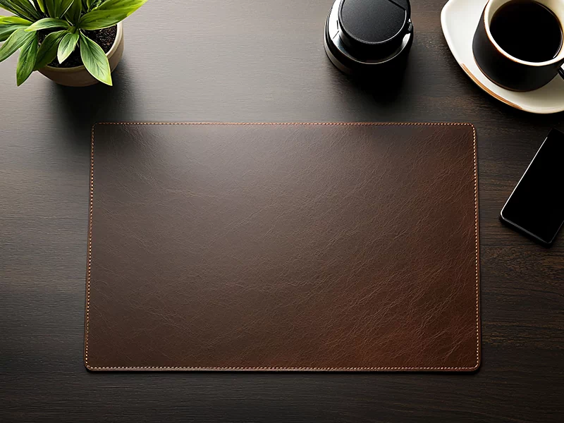 革のデスクマットにはどのような特徴が？