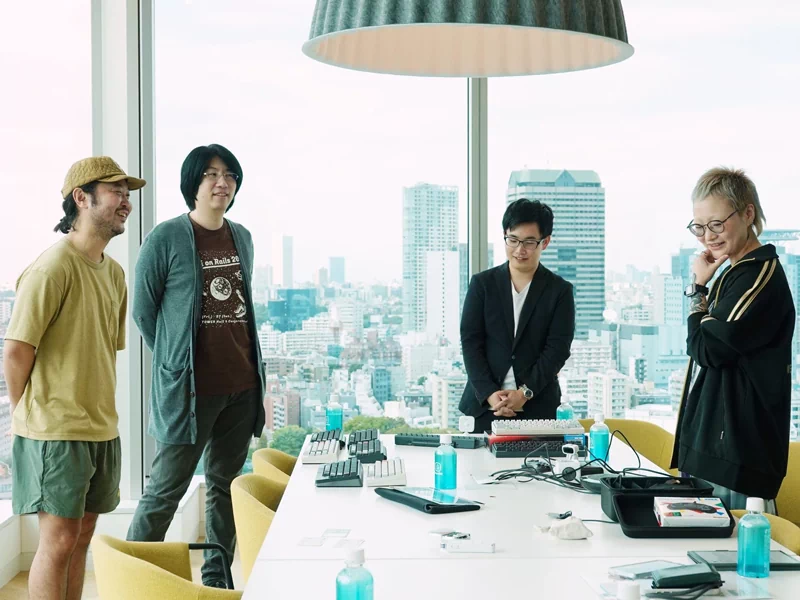 好きなものを話し合う皆さん