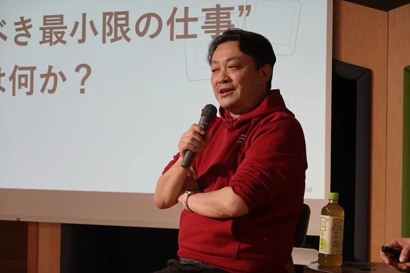 人間がやるべきことは感動することだと清水氏。