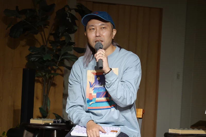 キートッププロジェクトの製品は全部買っているという諸星氏。