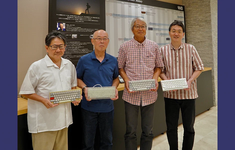 HHKB裏HISTORY 第二章 前編記事Top画像（出演者の皆さん）