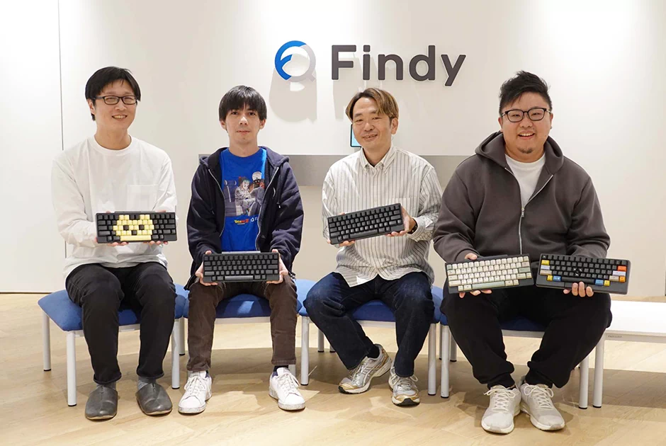 取材に応じてくださったファインディのエンジニアの皆さん