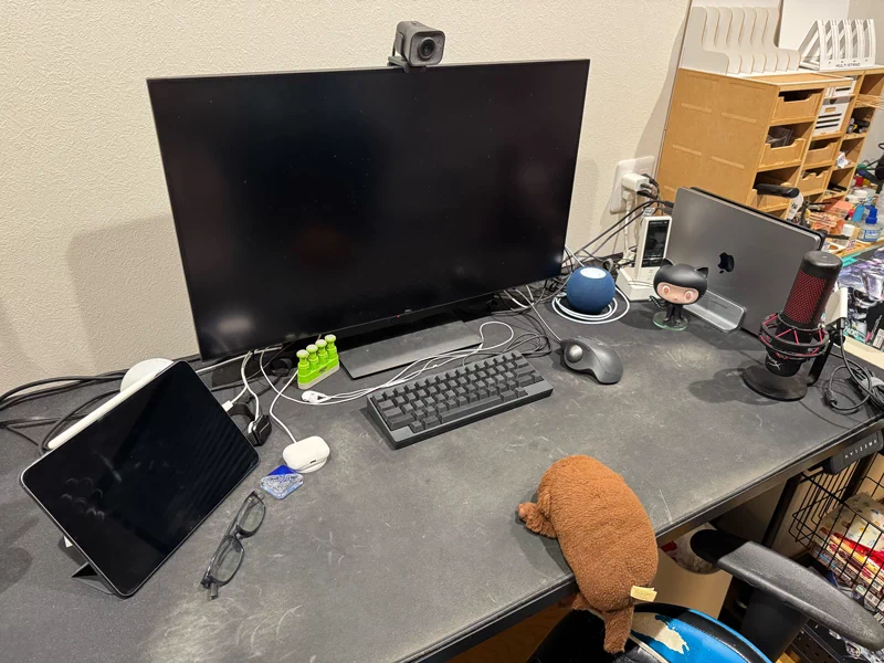 戸田さんの作業環境