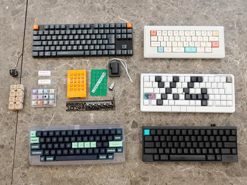 皆さんのキーボードなど
