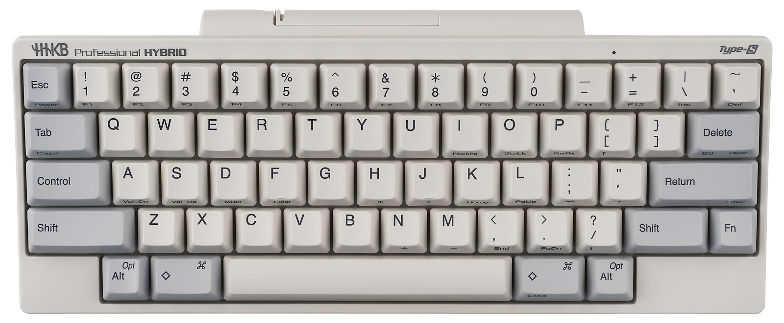 PFU キーボード HHKB Professional HYBRID Type-S 英語配列白-