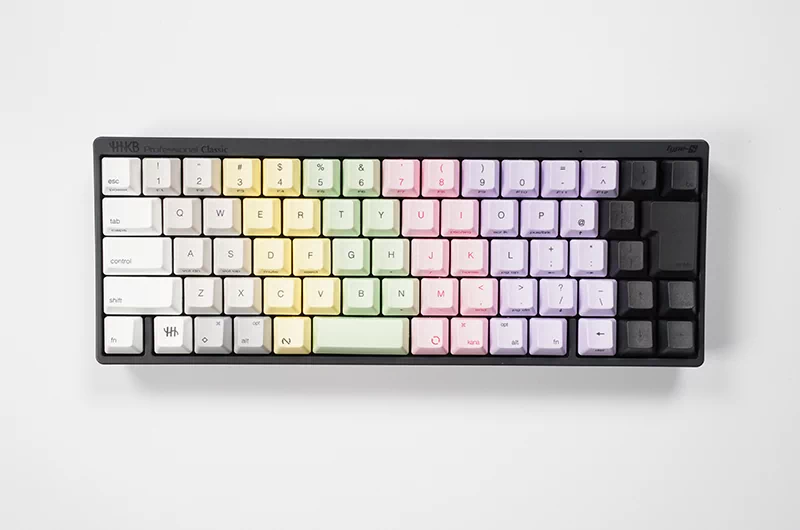 カラーキートップで縦方向グラデーション