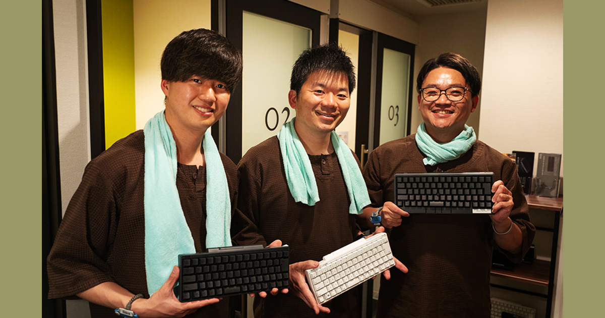 極上サウナ×極上キーボードでコクヨサウナ部がととのう!? in