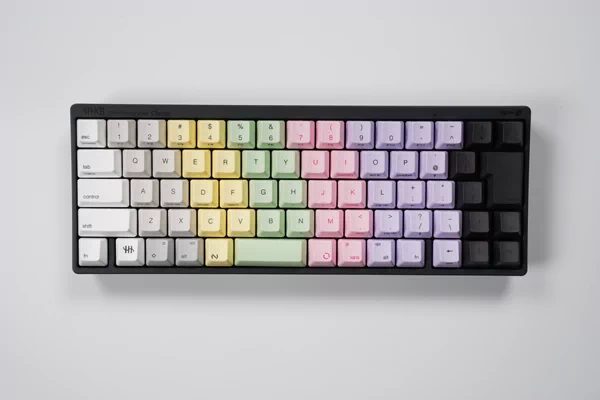 レインボーカラーに交換