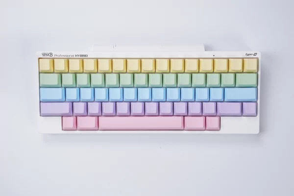 レインボーカラーに交換