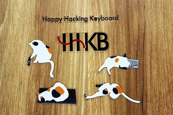 HHKBオリジナルステッカー(猫)