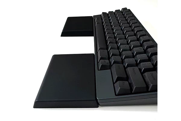 HHKBとパームレスト（ブラック）配置イメージ