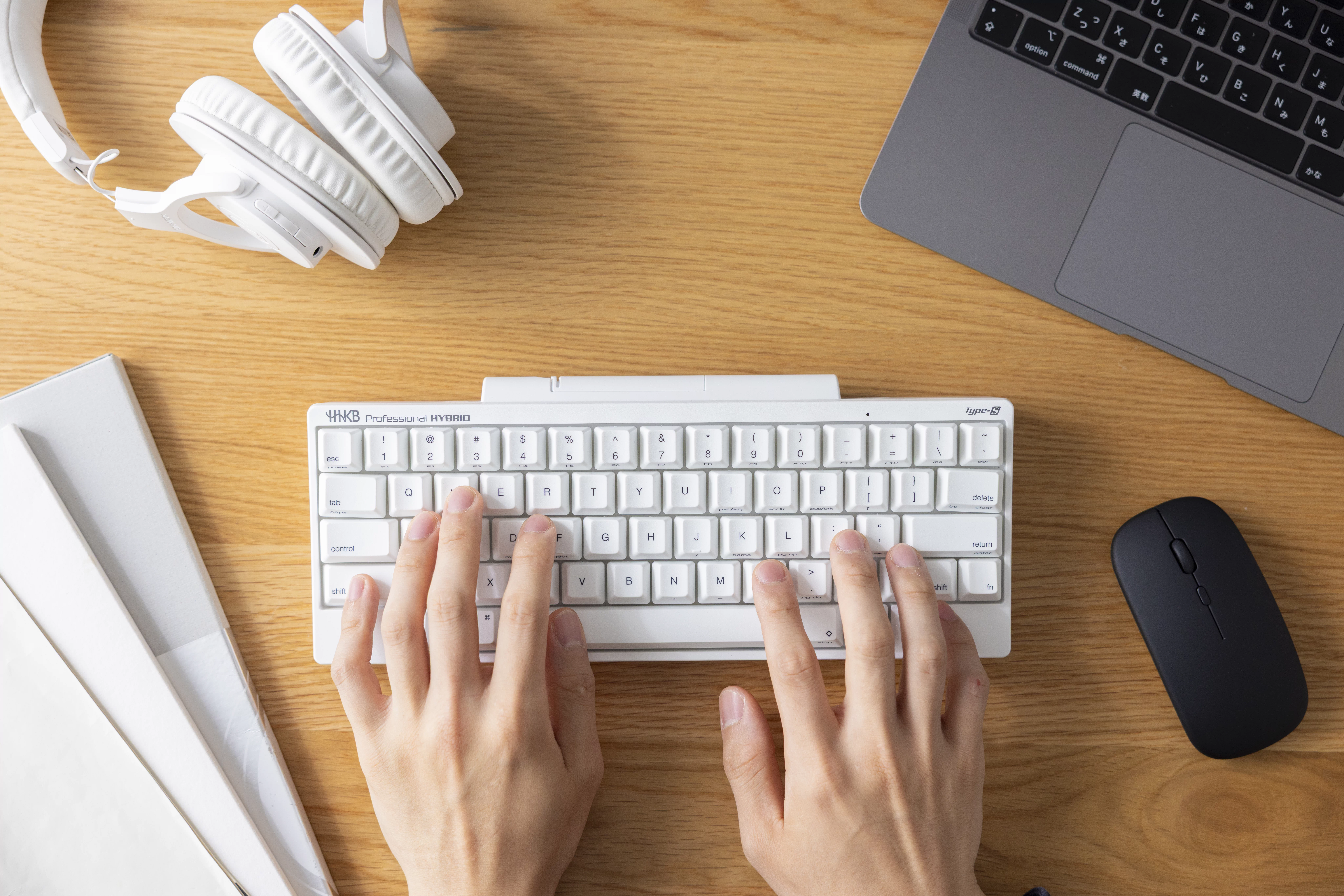 HHKB HYBRID Type-S 英語配列(雪)の打鍵