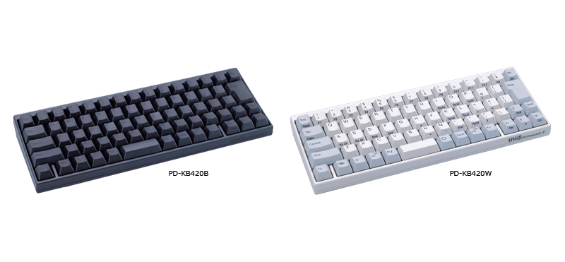 100%新品最新作HHKB キーボード 日本語　タイプS　PD-KB420WS キーボード