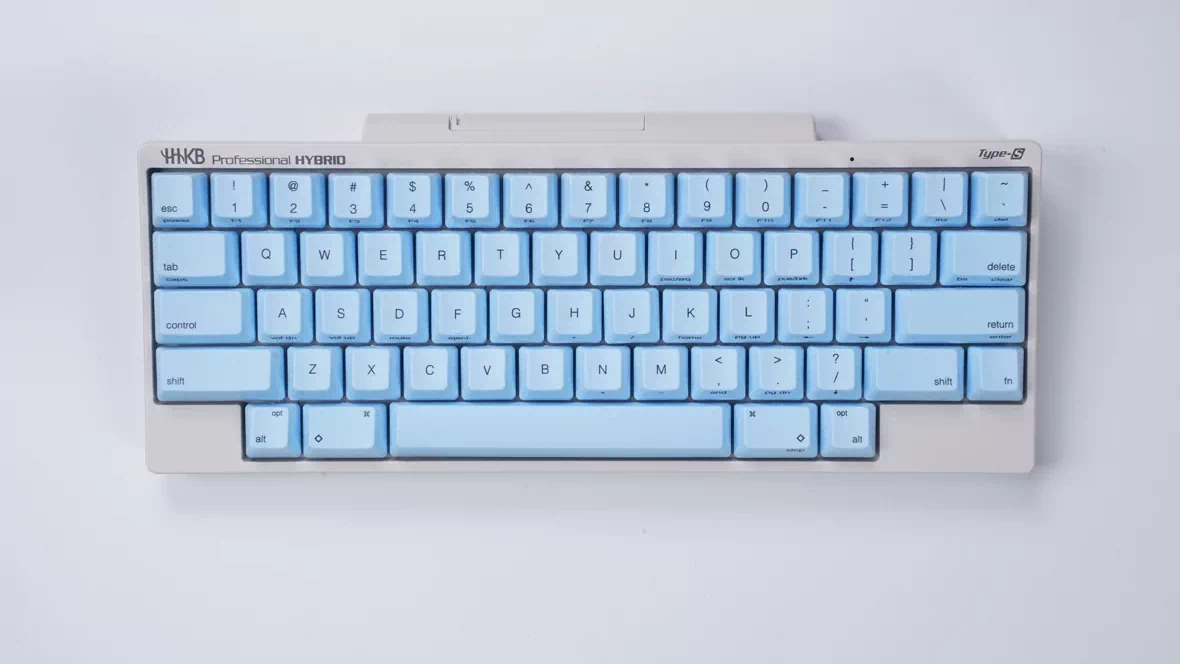 キートップセット（空）英語配列／中央印字【数量限定】