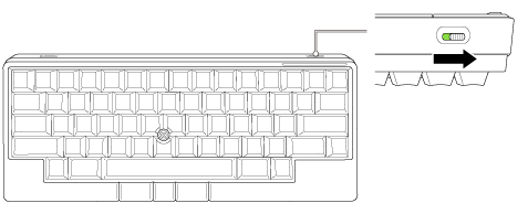 電源をONにする